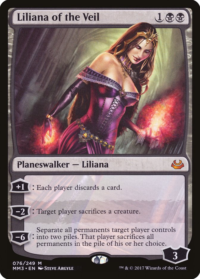 Liliana of the Veil [Modern Masters 2017] | PLUS EV GAMES 