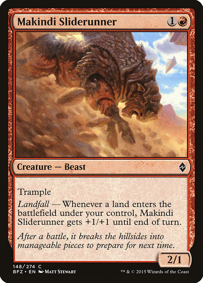 Makindi Sliderunner [Battle for Zendikar] | PLUS EV GAMES 