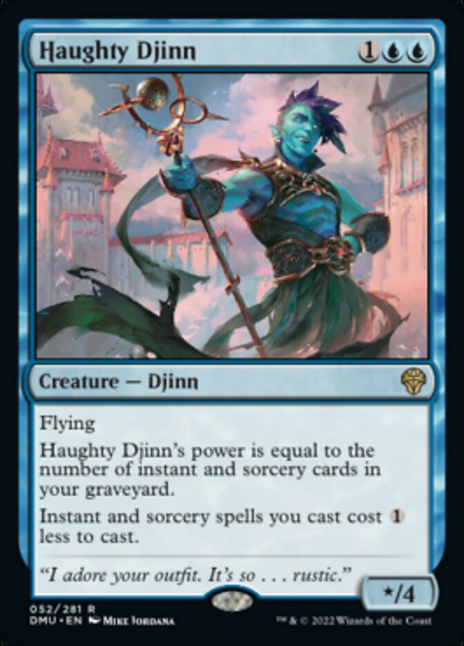 Haughty Djinn [Dominaria United] | PLUS EV GAMES 