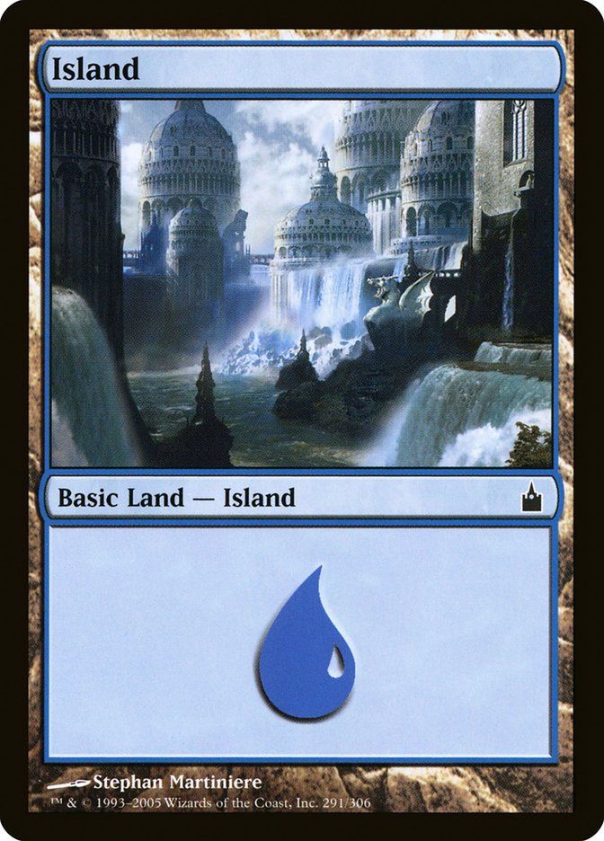 Island (291) [Ravnica: City of Guilds] | PLUS EV GAMES 