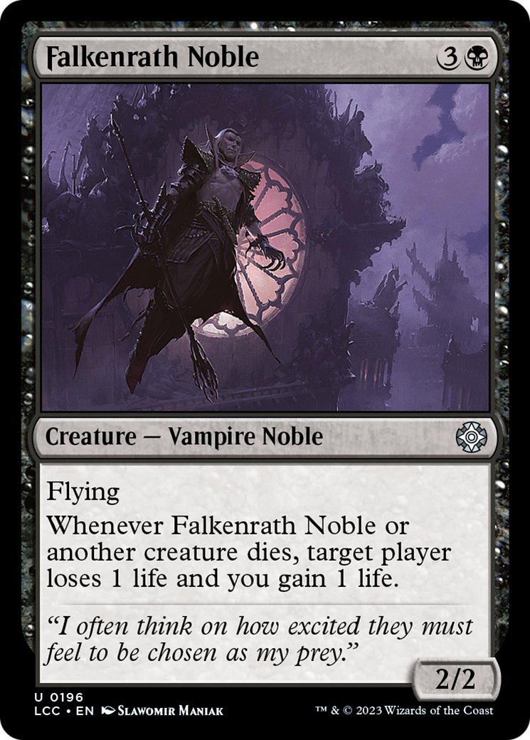 Falkenrath Noble [The Lost Caverns of Ixalan Commander] | PLUS EV GAMES 