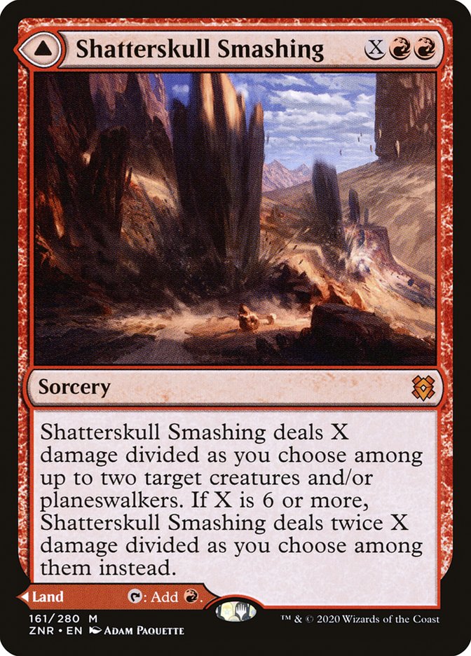 Shatterskull Smashing // Shatterskull, the Hammer Pass [Zendikar Rising] | PLUS EV GAMES 