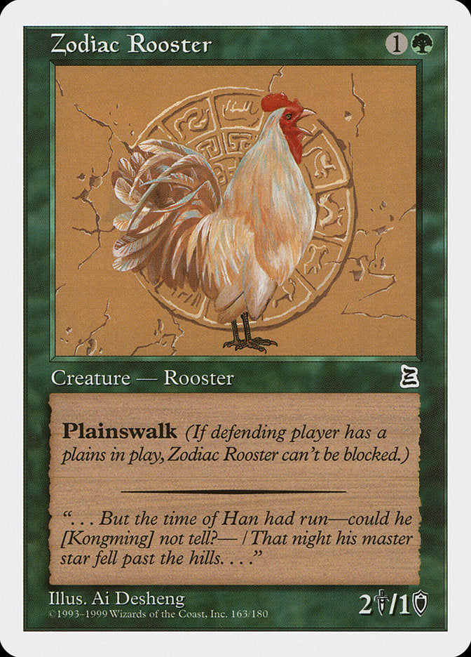 Zodiac Rooster [Portal Three Kingdoms] | PLUS EV GAMES 