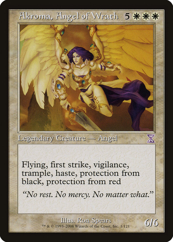 Akroma, Angel of Wrath [Time Spiral Timeshifted] | PLUS EV GAMES 