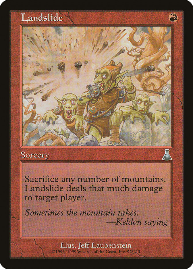 Landslide [Urza's Destiny] | PLUS EV GAMES 