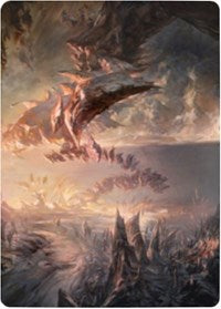 Needleverge Pathway Art Card [Zendikar Rising Art Series] | PLUS EV GAMES 