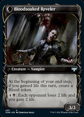 Restless Bloodseeker // Bloodsoaked Reveler (Showcase Fang Frame) [Innistrad: Crimson Vow] | PLUS EV GAMES 