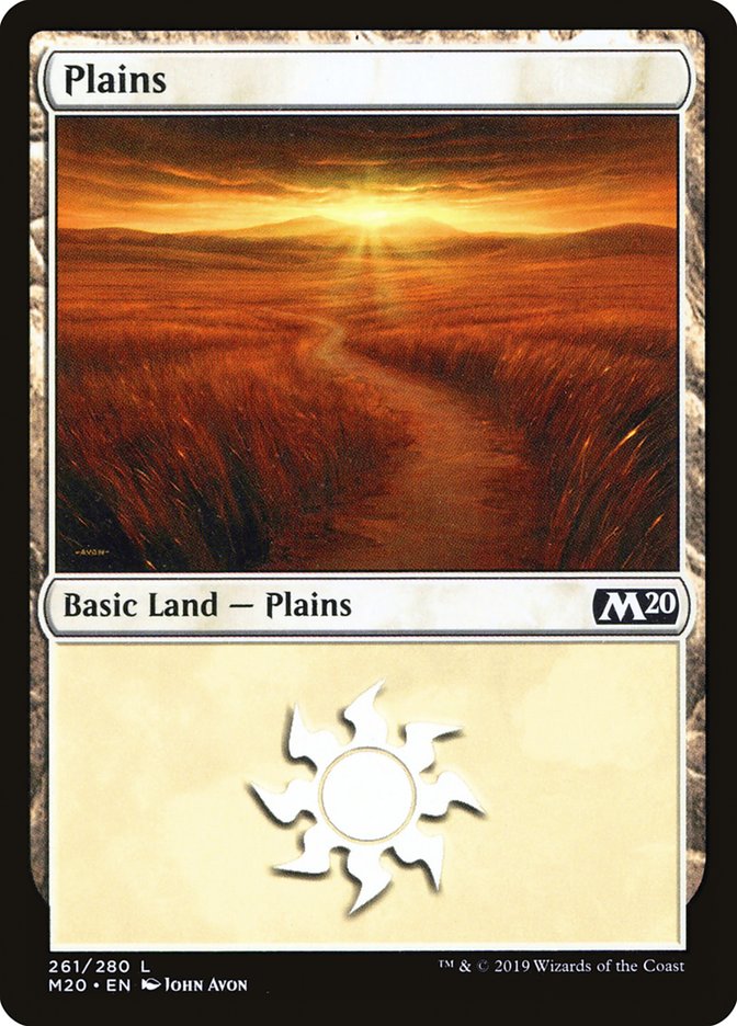 Plains (261) [Core Set 2020] | PLUS EV GAMES 