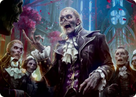 Undead Butler Art Card [Innistrad: Crimson Vow Art Series] | PLUS EV GAMES 