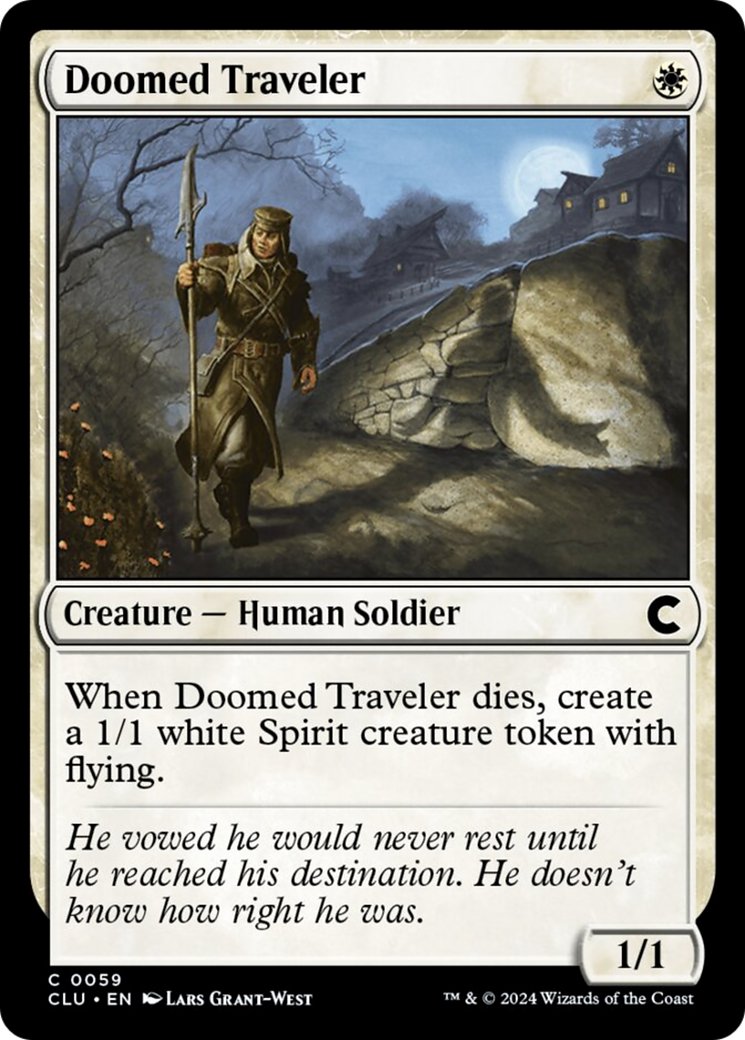 Doomed Traveler [Ravnica: Clue Edition] | PLUS EV GAMES 