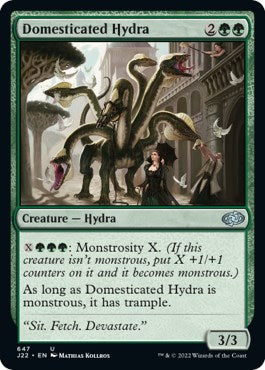 Domesticated Hydra [Jumpstart 2022] | PLUS EV GAMES 