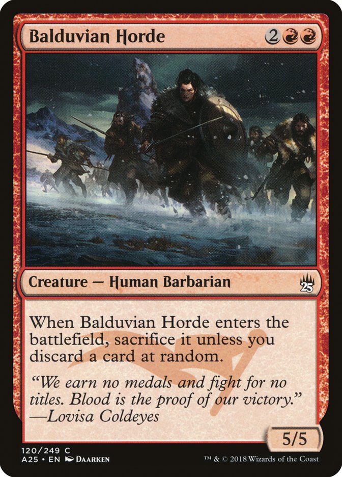 Balduvian Horde [Masters 25] | PLUS EV GAMES 