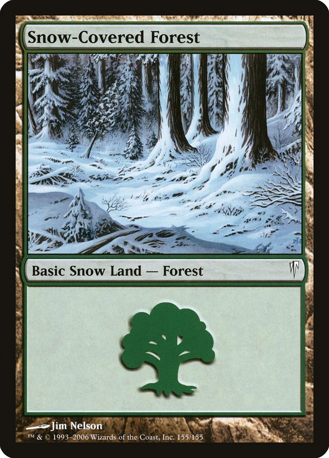 Snow-Covered Forest [Coldsnap] | PLUS EV GAMES 