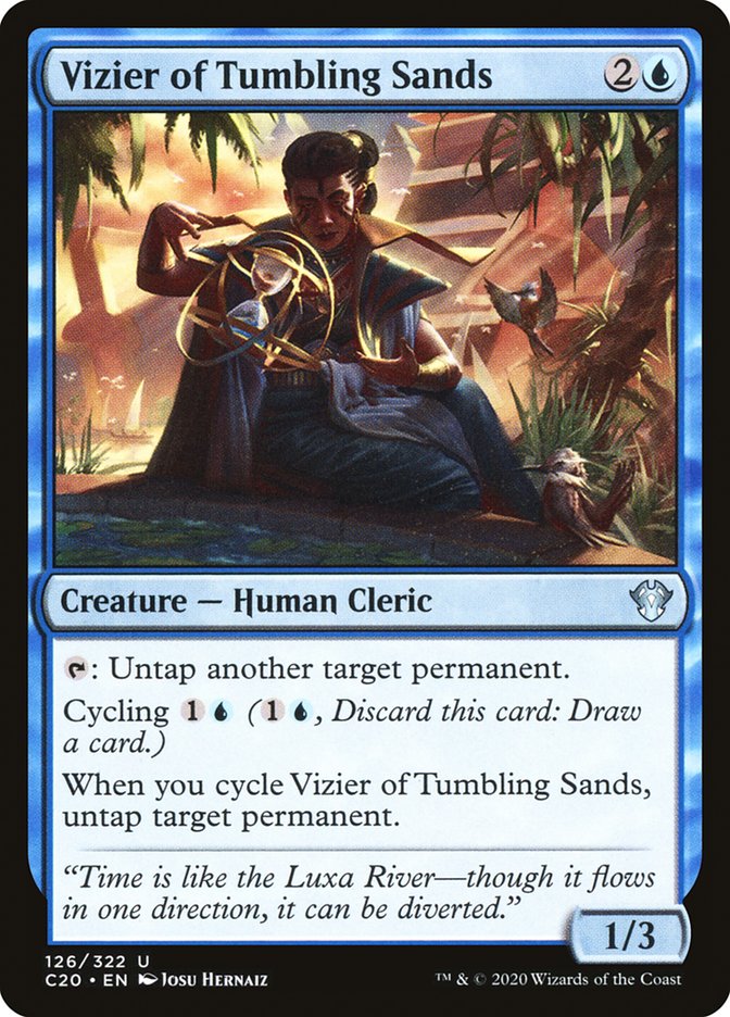 Vizier of Tumbling Sands [Commander 2020] | PLUS EV GAMES 