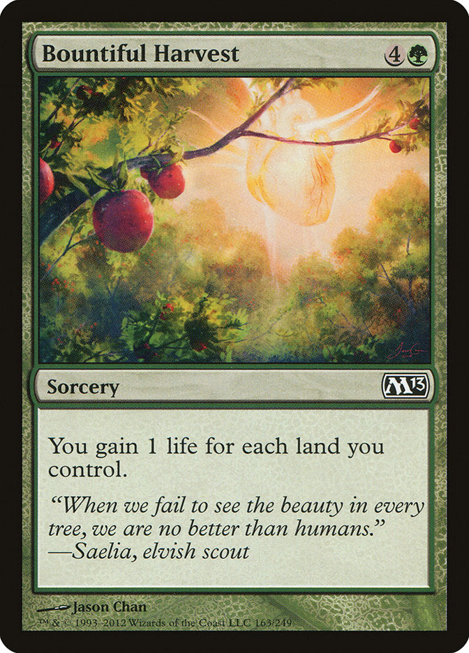 Bountiful Harvest [Magic 2013] | PLUS EV GAMES 