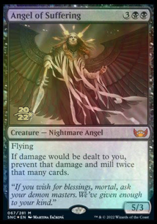 Angel of Suffering [Streets of New Capenna Prerelease Promos] | PLUS EV GAMES 