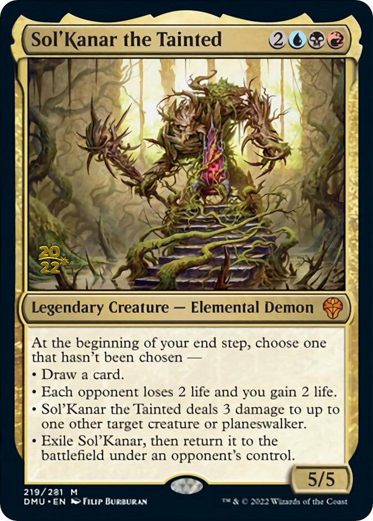 Sol'Kanar the Tainted [Dominaria United Prerelease Promos] | PLUS EV GAMES 