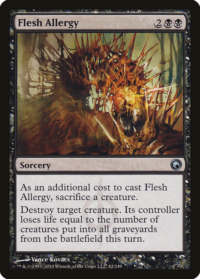 Flesh Allergy [Scars of Mirrodin] | PLUS EV GAMES 