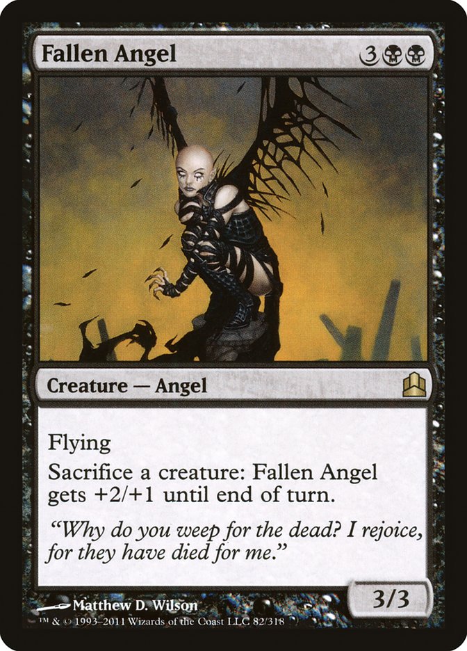 Fallen Angel [Commander 2011] | PLUS EV GAMES 