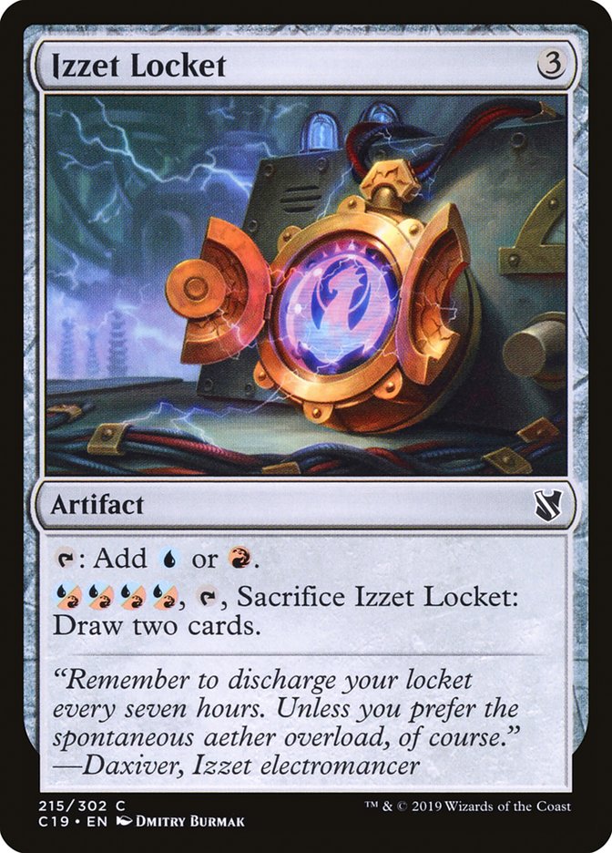 Izzet Locket [Commander 2019] | PLUS EV GAMES 