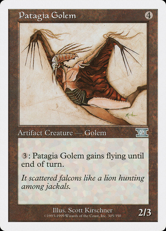 Patagia Golem [Classic Sixth Edition] | PLUS EV GAMES 