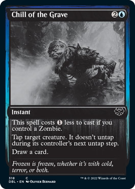 Chill of the Grave [Innistrad: Double Feature] | PLUS EV GAMES 