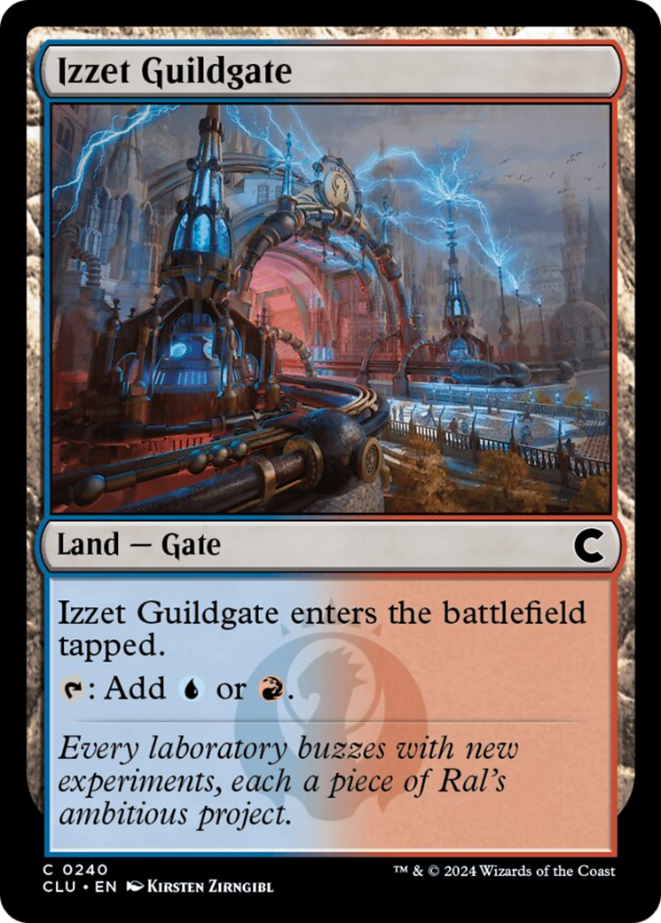 Izzet Guildgate [Ravnica: Clue Edition] | PLUS EV GAMES 