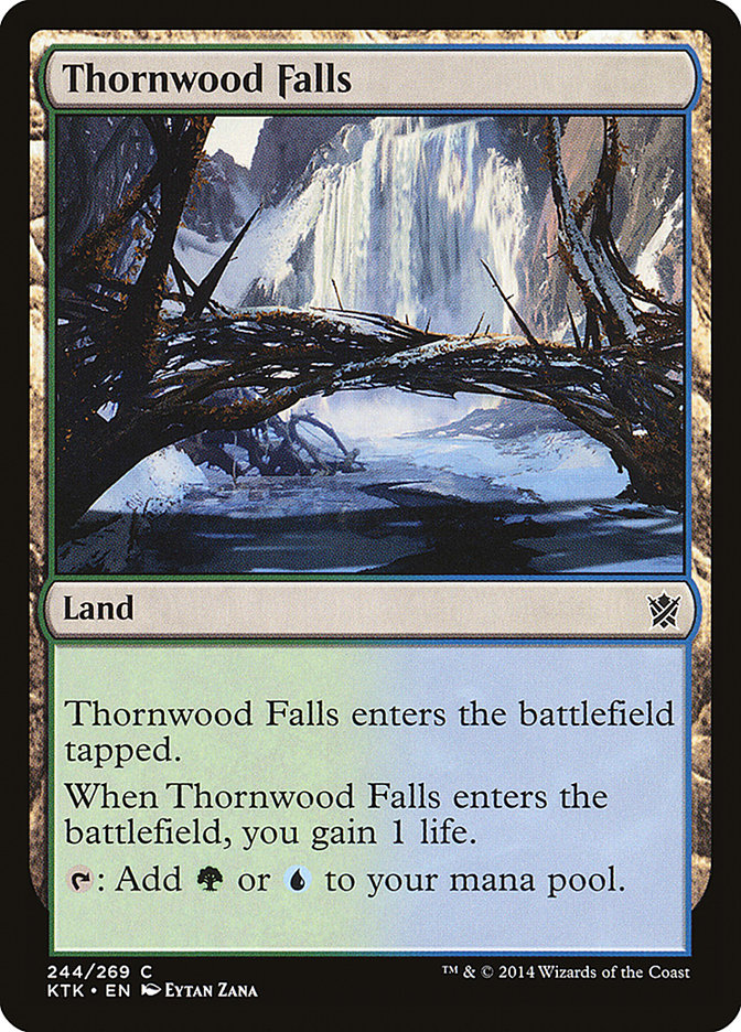 Thornwood Falls [Khans of Tarkir] | PLUS EV GAMES 