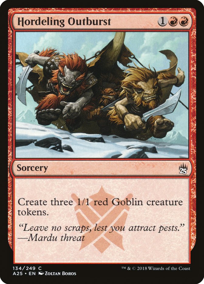Hordeling Outburst [Masters 25] | PLUS EV GAMES 