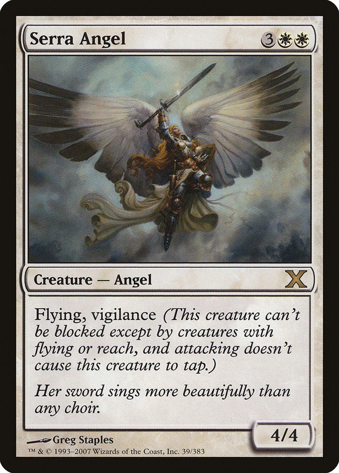 Serra Angel [Tenth Edition] | PLUS EV GAMES 