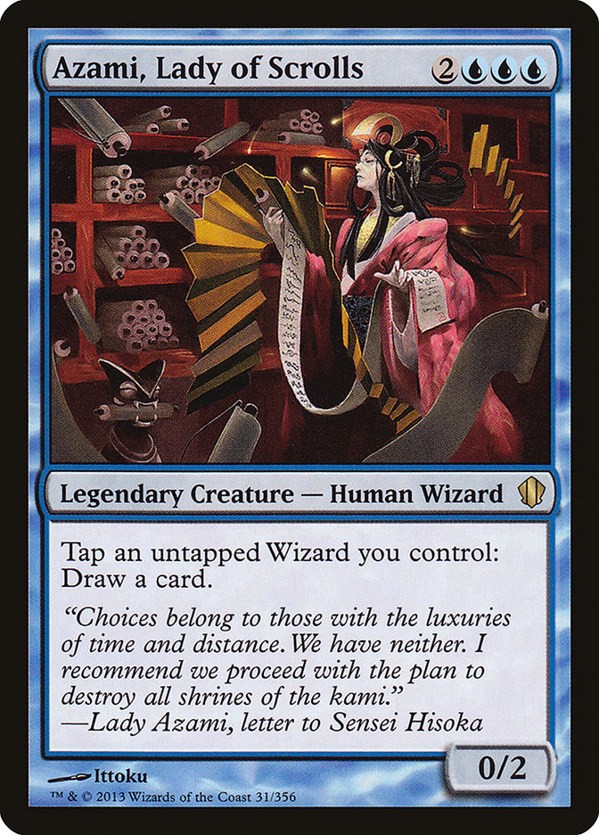 Azami, Lady of Scrolls [Commander 2013] | PLUS EV GAMES 