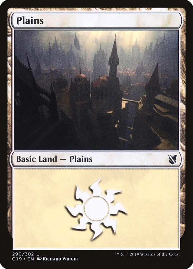 Plains (290) [Commander 2019] | PLUS EV GAMES 