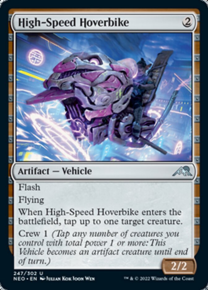 High-Speed Hoverbike [Kamigawa: Neon Dynasty] | PLUS EV GAMES 