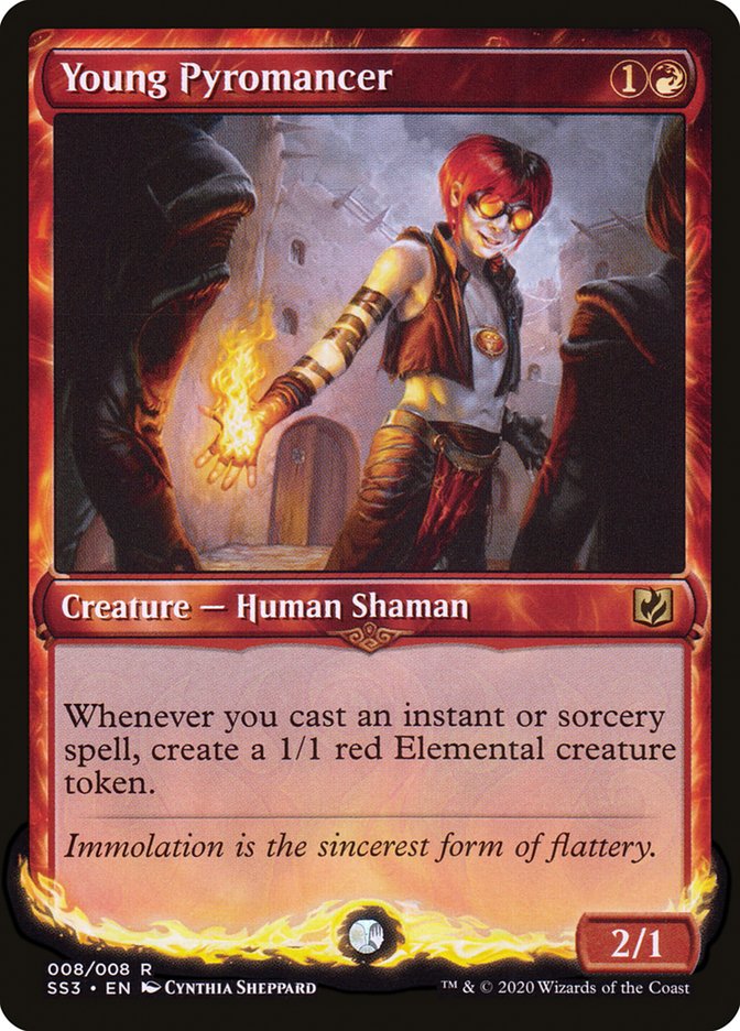 Young Pyromancer [Signature Spellbook: Chandra] | PLUS EV GAMES 