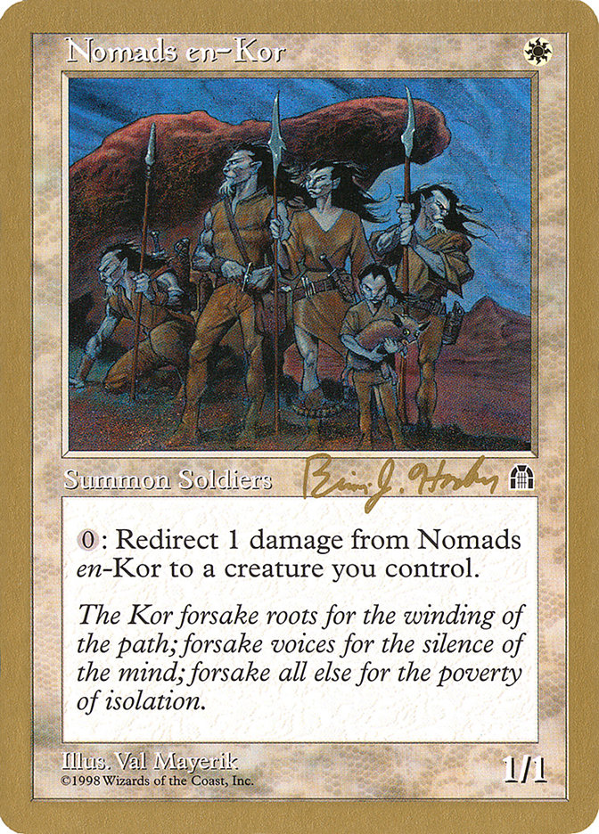 Nomads en-Kor (Brian Hacker) [World Championship Decks 1998] | PLUS EV GAMES 