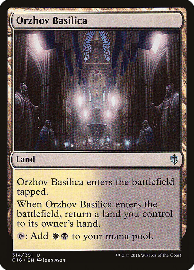 Orzhov Basilica [Commander 2016] | PLUS EV GAMES 