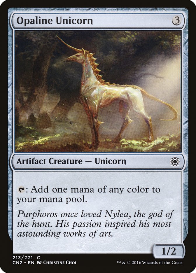 Opaline Unicorn [Conspiracy: Take the Crown] | PLUS EV GAMES 