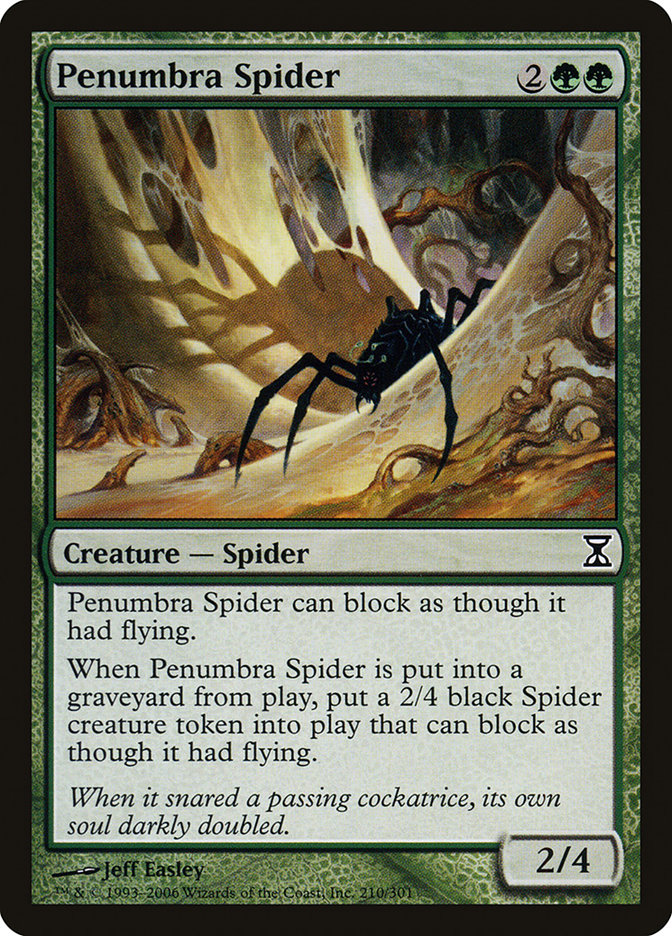 Penumbra Spider [Time Spiral] | PLUS EV GAMES 