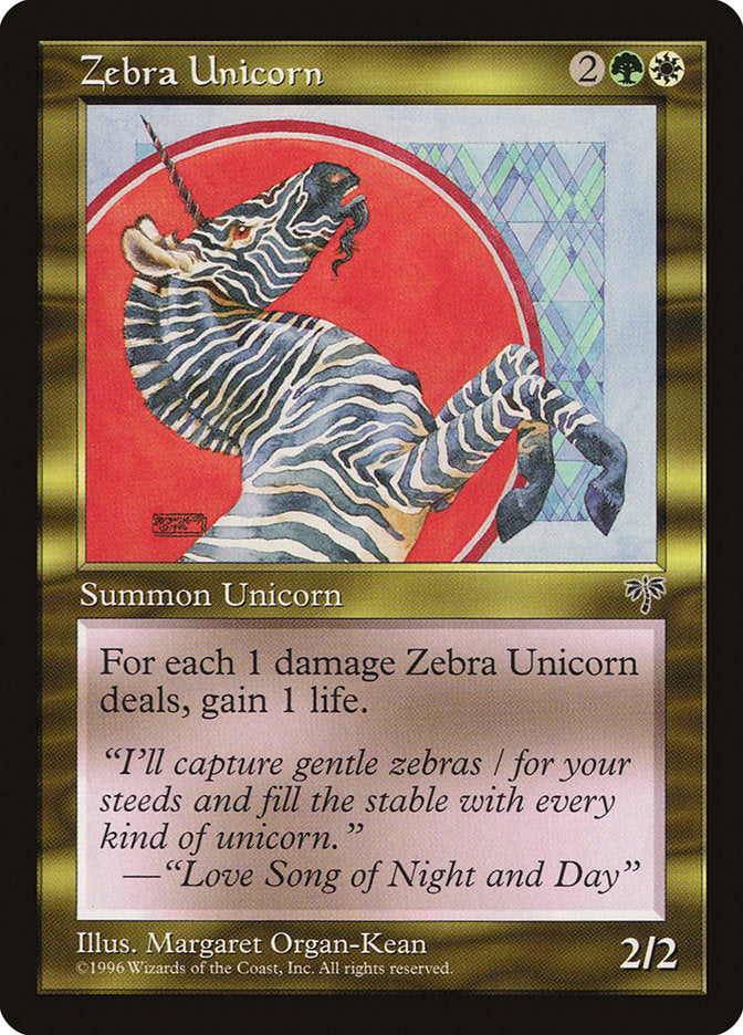 Zebra Unicorn [Mirage] | PLUS EV GAMES 