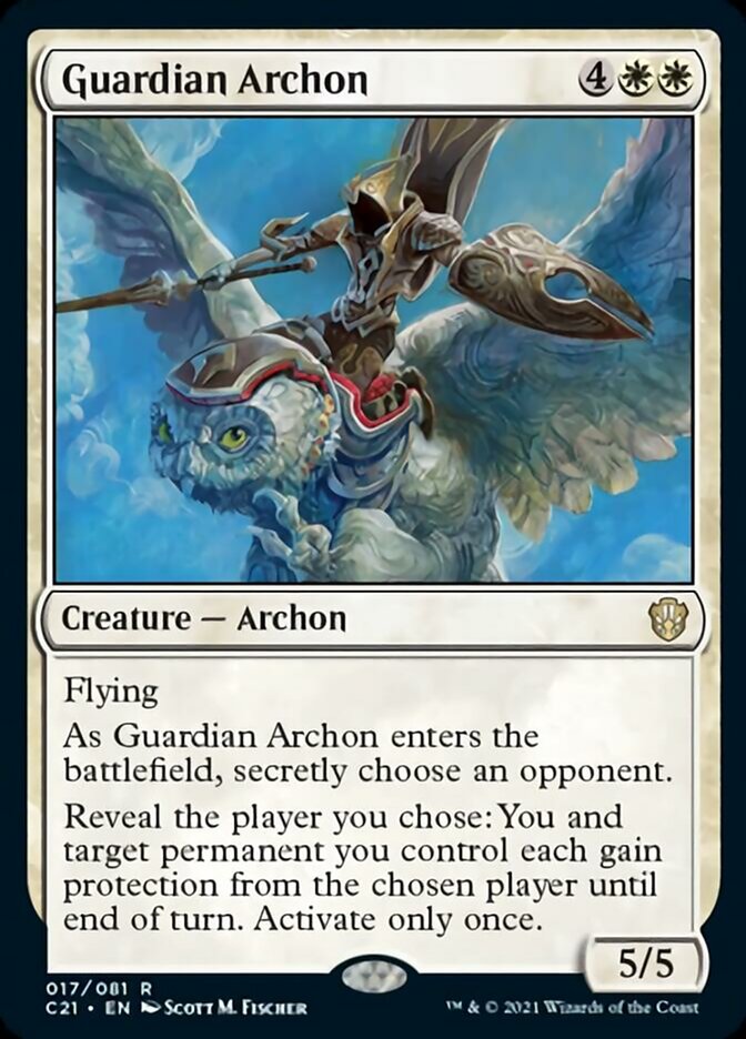 Guardian Archon [Commander 2021] | PLUS EV GAMES 