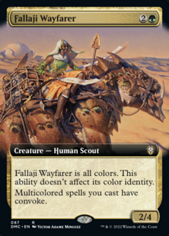 Fallaji Wayfarer (Extended Art) [Dominaria United Commander] | PLUS EV GAMES 