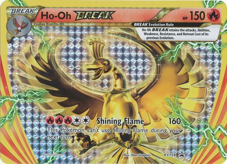 Ho-Oh BREAK (XY154) (Jumbo Card) [XY: Black Star Promos] | PLUS EV GAMES 