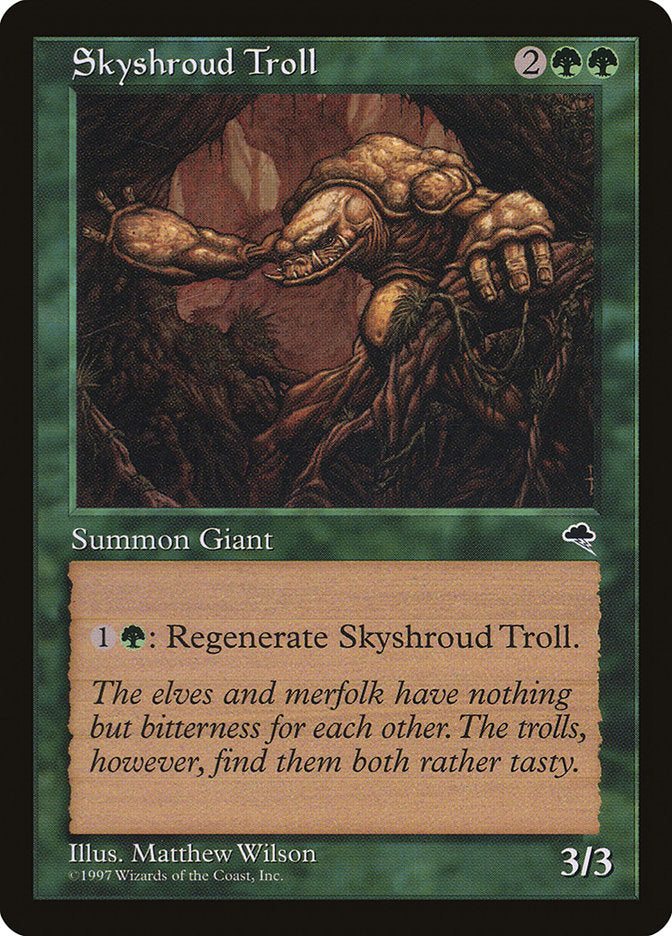 Skyshroud Troll [Tempest] | PLUS EV GAMES 