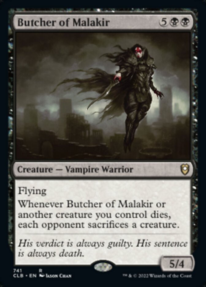 Butcher of Malakir [Commander Legends: Battle for Baldur's Gate] | PLUS EV GAMES 