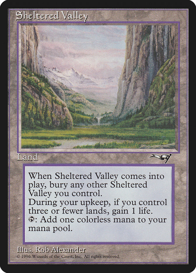 Sheltered Valley [Alliances] | PLUS EV GAMES 