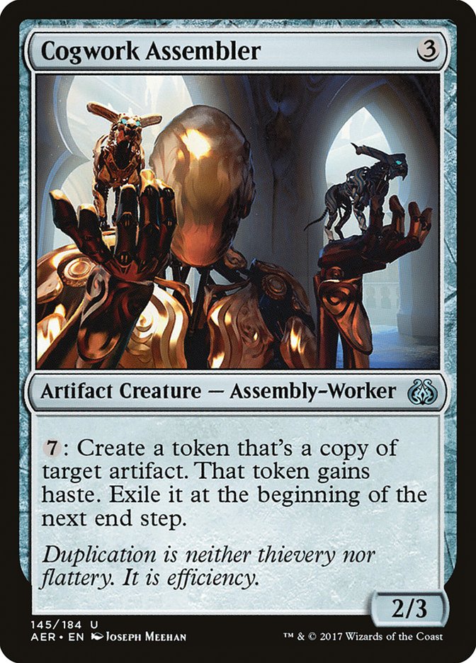 Cogwork Assembler [Aether Revolt] | PLUS EV GAMES 