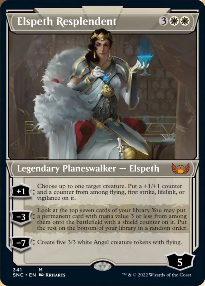 Elspeth Resplendent (Showcase Art Deco) [Streets of New Capenna] | PLUS EV GAMES 