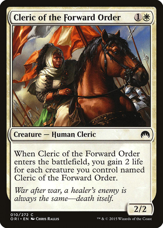 Cleric of the Forward Order [Magic Origins] | PLUS EV GAMES 