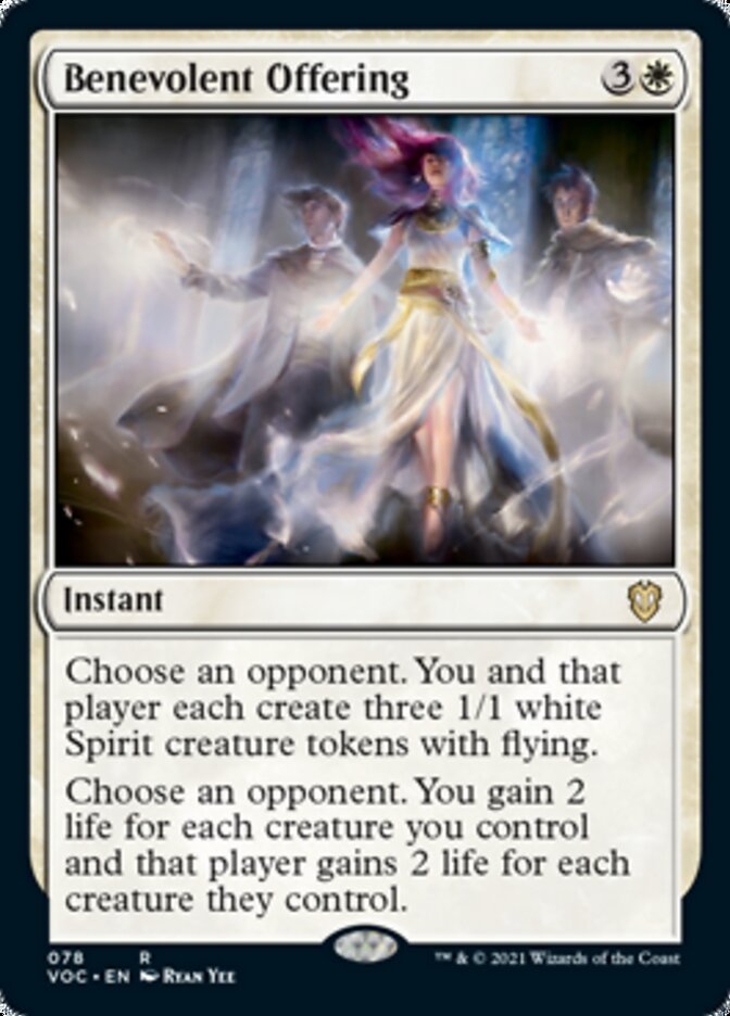 Benevolent Offering [Innistrad: Crimson Vow Commander] | PLUS EV GAMES 