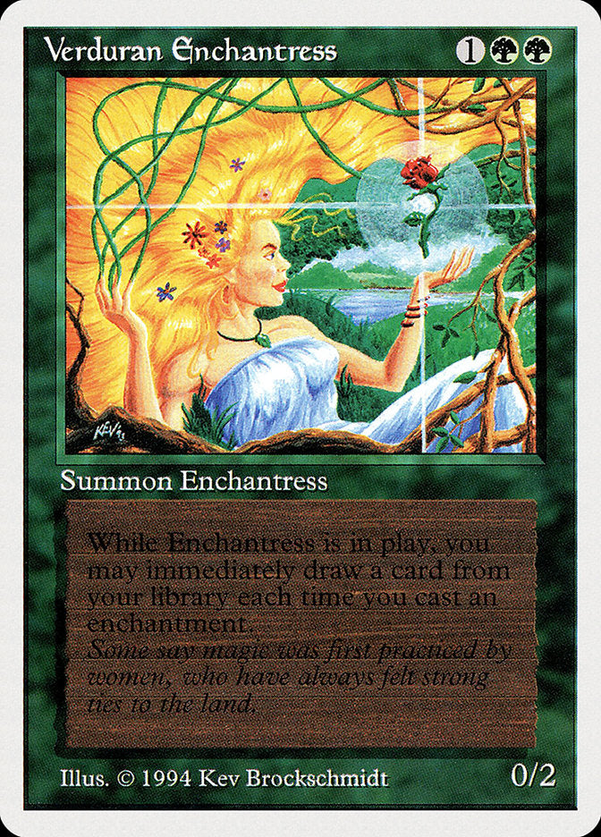 Verduran Enchantress [Summer Magic / Edgar] | PLUS EV GAMES 